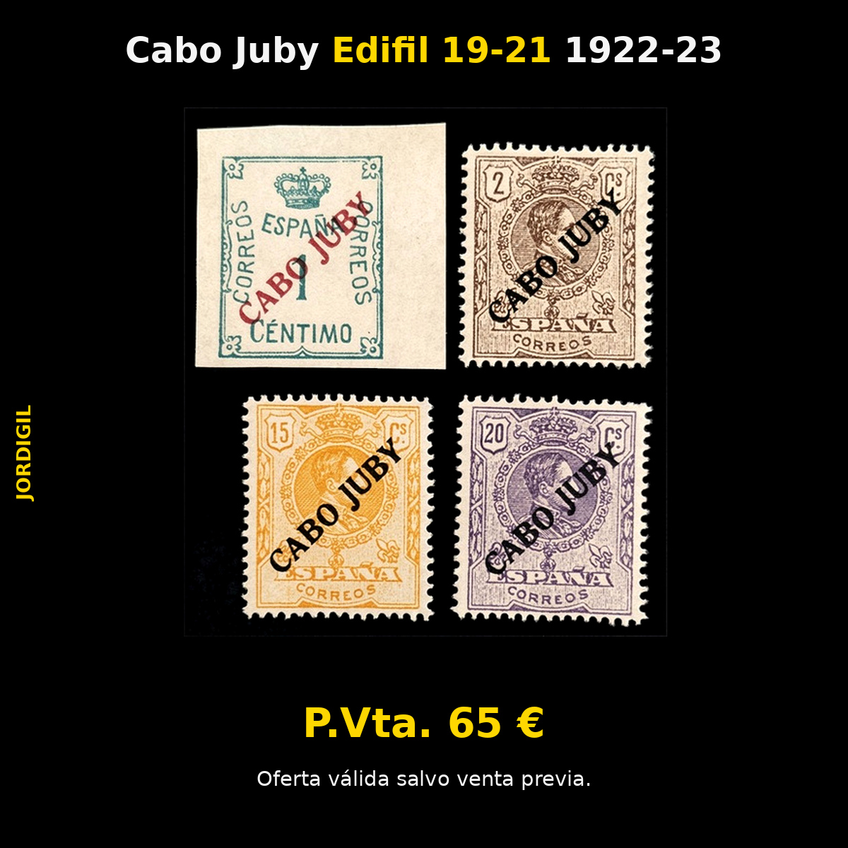Cabo Juby · Edifil 19-21